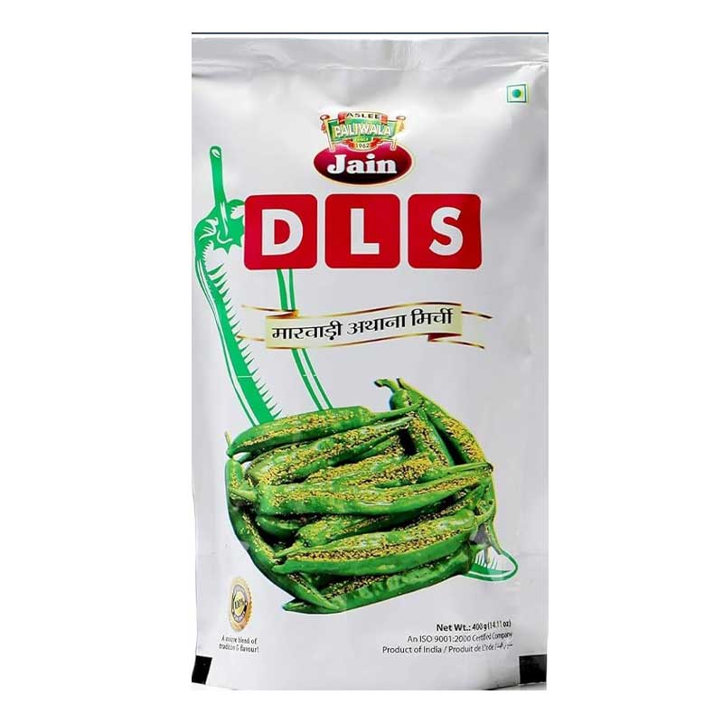 DLS ATHANA GREEN CHILLI PICKLE 200GM