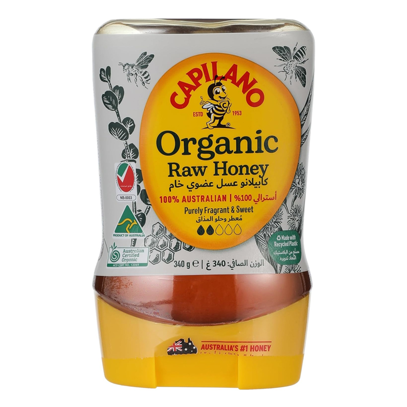 CAPILANO HONEY UPSIDE DOWN ORGANIC 340GM