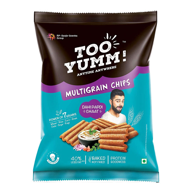 TOO YUMM MULTIGRAIN CHIPS DAHI PAPDI CHAAT 50GM