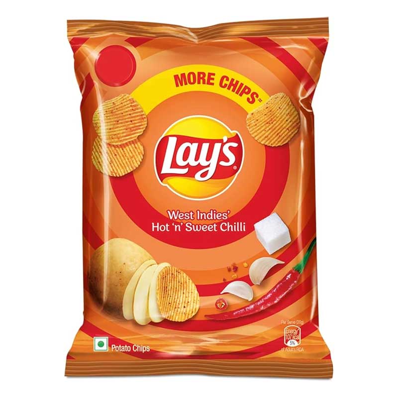LAYS WEST/IND HOTN SWT CHILLI 73GM