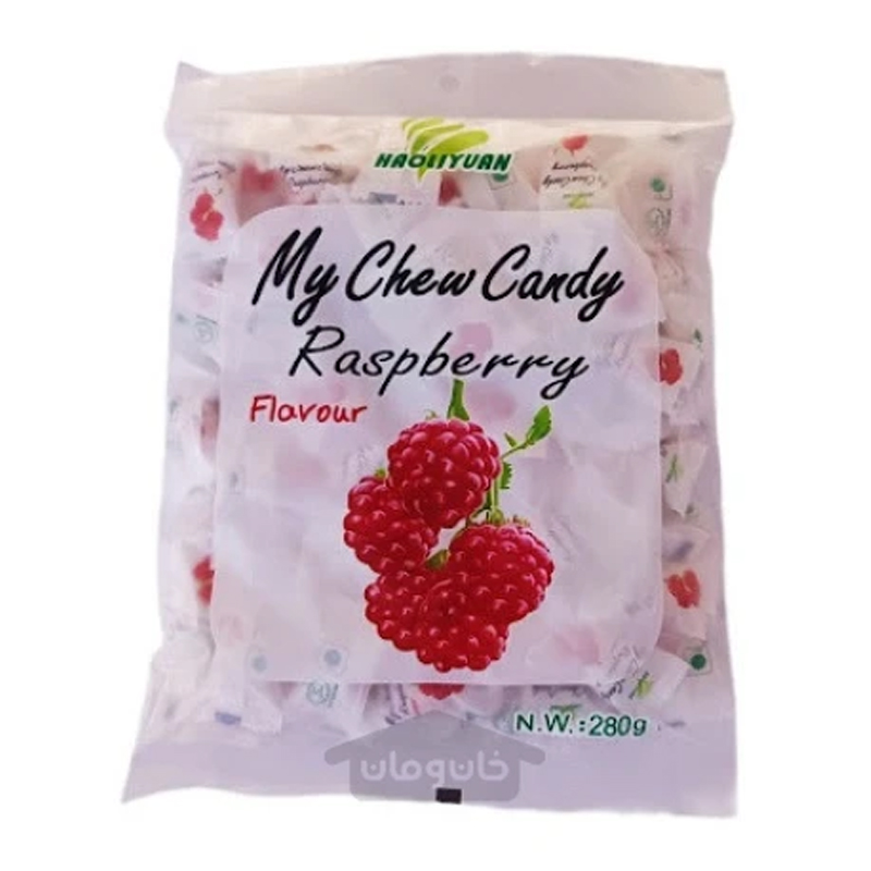 HAOLIYUAN MY CHEW CANDY RASPBERRY 280GM