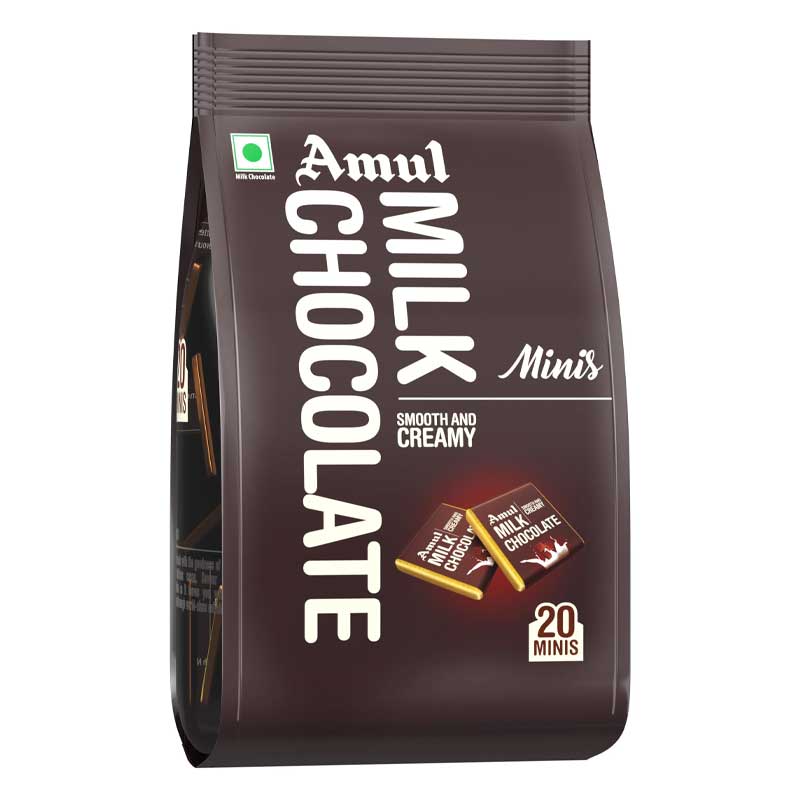 AMUL CHOCO MILK MINIS GABLE 100GM