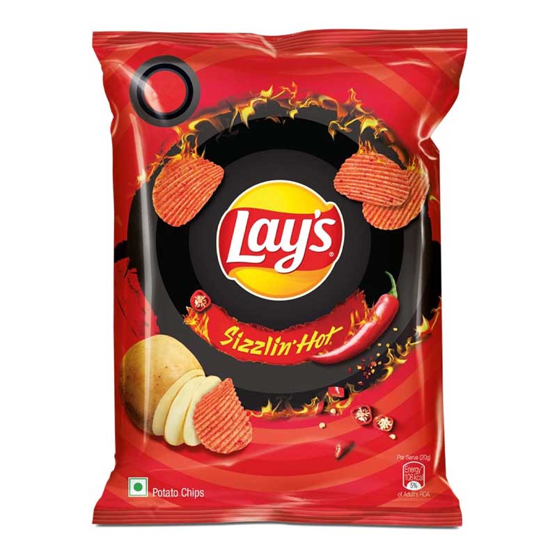 LAYS SIZZLING HOT 48GM