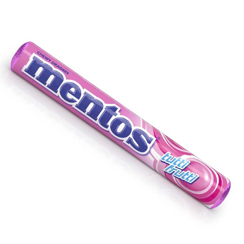 MENTOS TUTTI FRUTTI 14P