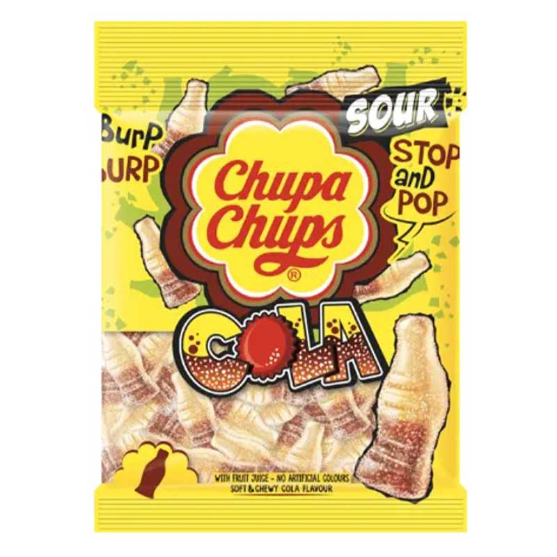 CHUPA CHUPS CRAZY COLA 90GM