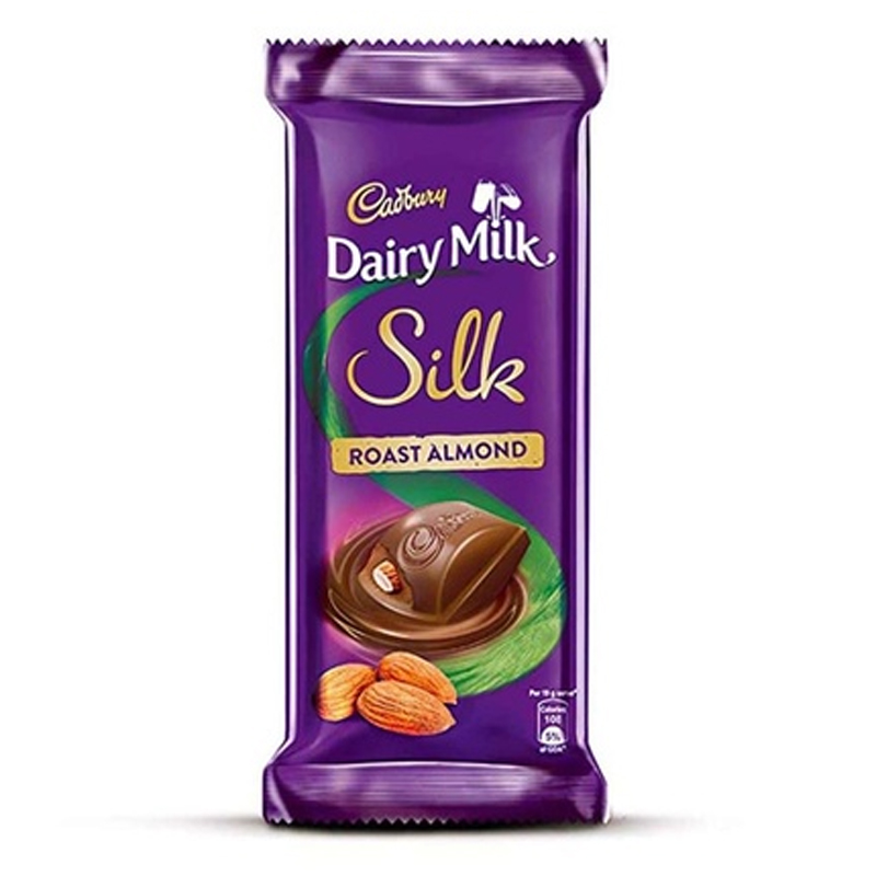 CADBURY DAIRY MILK SILK ROAST ALMOND 143GM