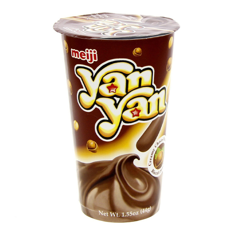 MEIJI YANYAN CHOCO HAZELNUT 44GM