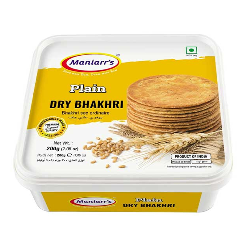 MANIARRS BLACK PEPPER DRY BHAKHRI 200GM