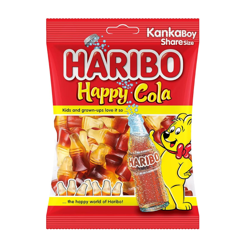 HARIBO HAPPY COLA 80GM