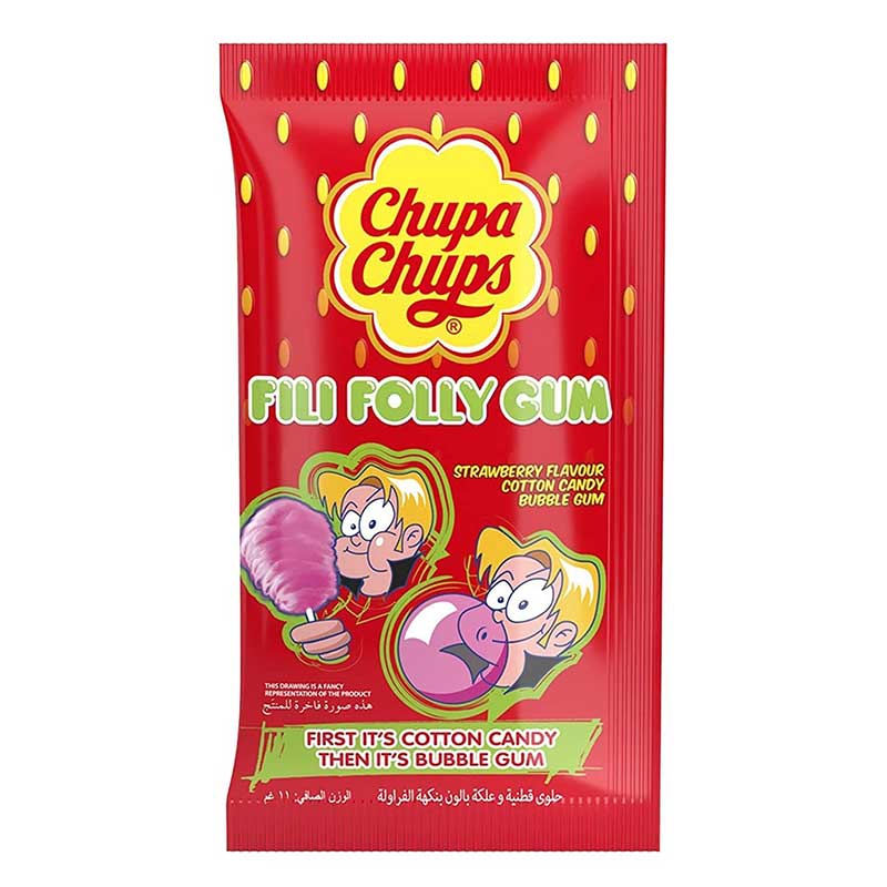CHUPA CHUPS FFLY STR BRY GUM 11GM