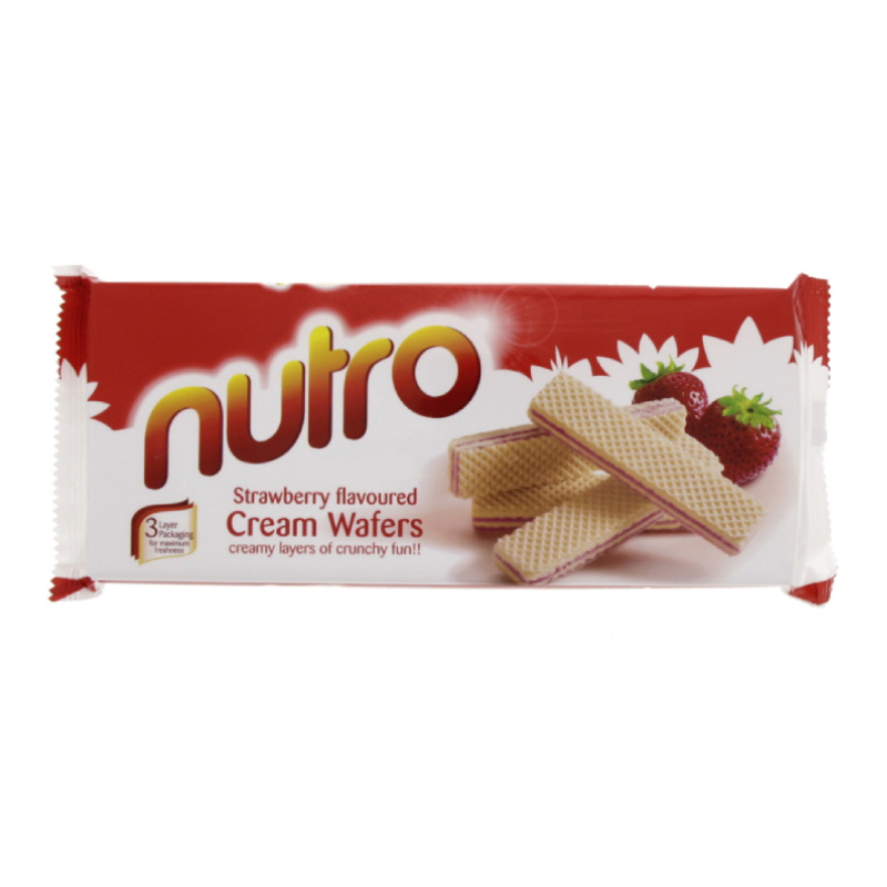 NUTRO WAFER STRAWBERRY 150GM