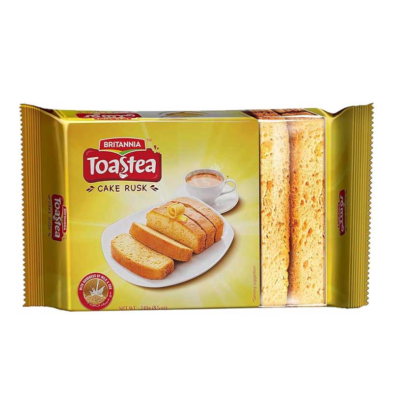 BRITANNIA CAKE RUSK 240GMM