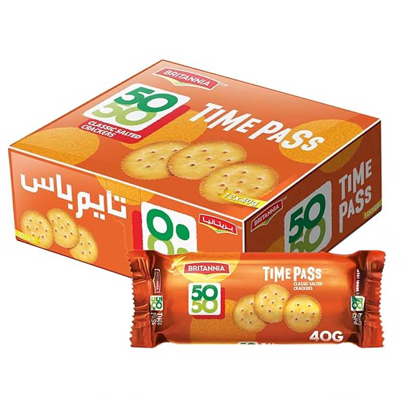 BRITANNIA TIME PASS 12X40GM