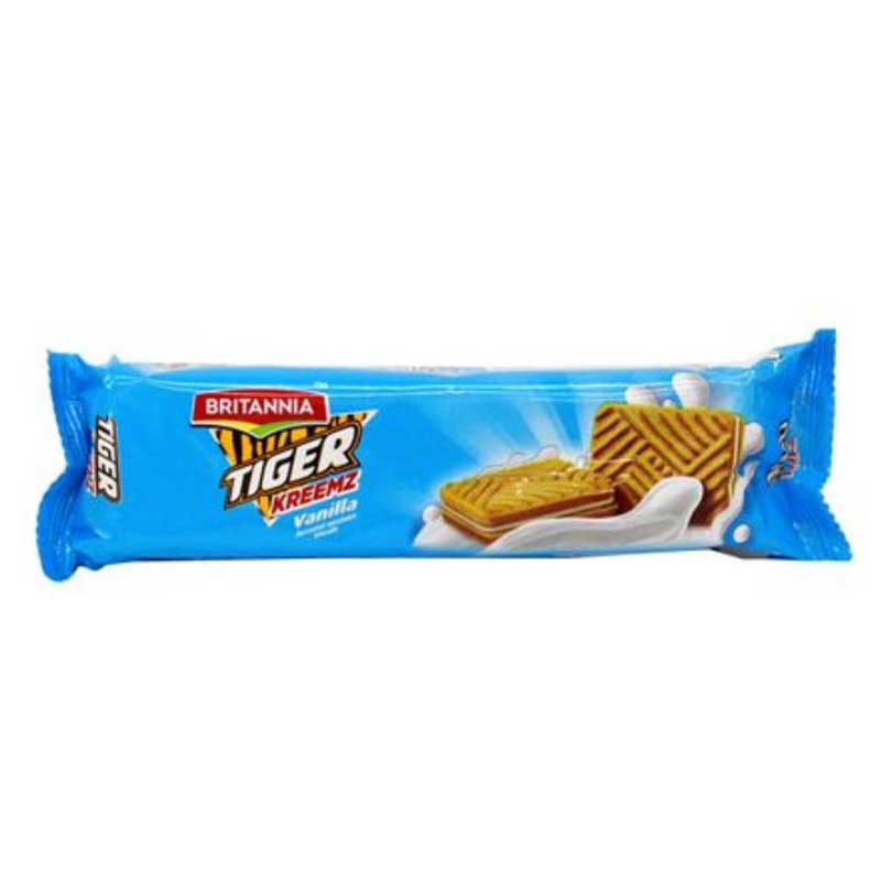 BRITANNIA TIGER KREEMZ VANILLA 90GM