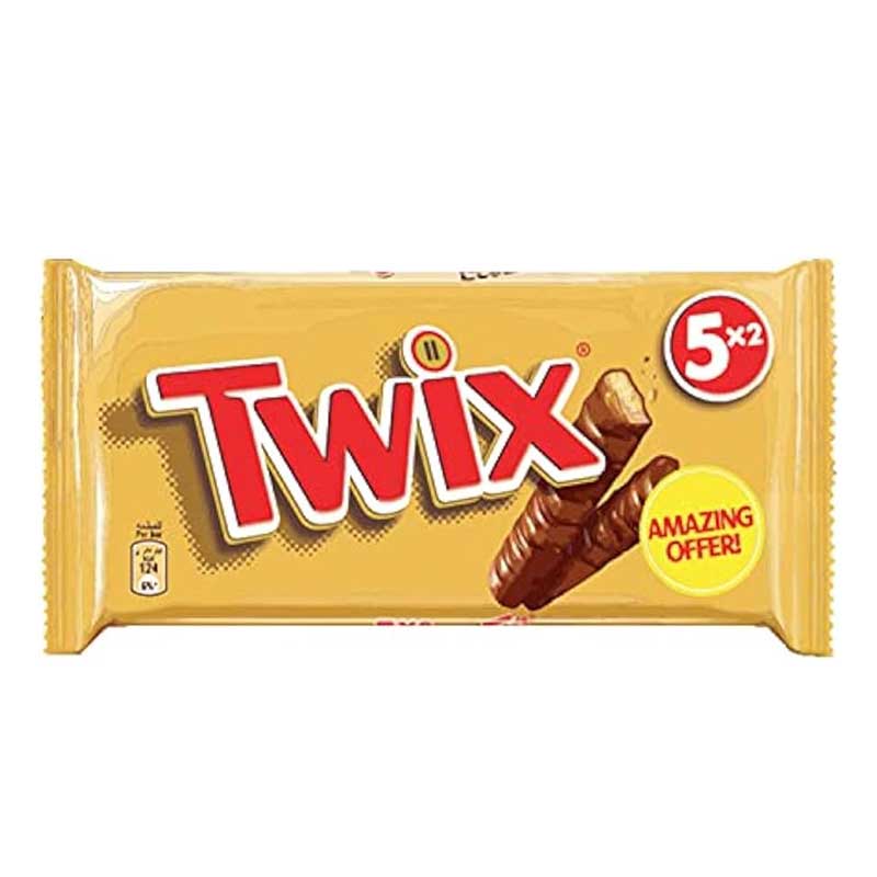TWIX CHOCOLATE 5X50GM