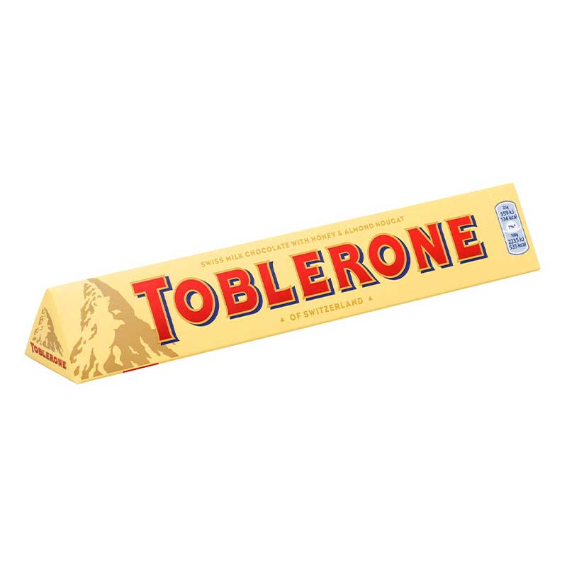TOBLERONE MILK CHOCOLATE 100GM