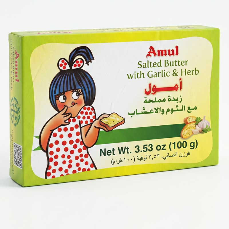 AMUL BUTTER GARLIC 100GM