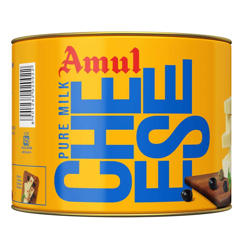 AMUL CHEESE TIN 400GM