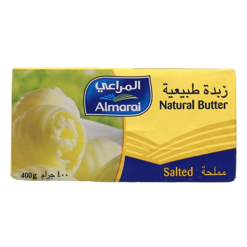 ALMARAI BUTTER NATURAL SALTED 400GM