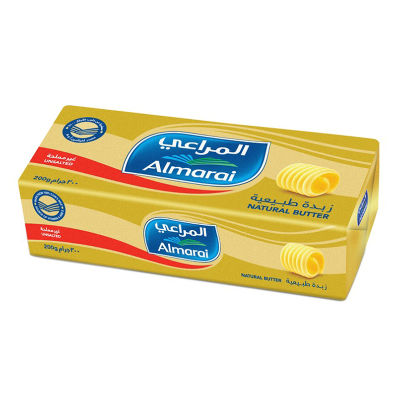 AL MARAI BTTR NTRL UNSALTED 200GM