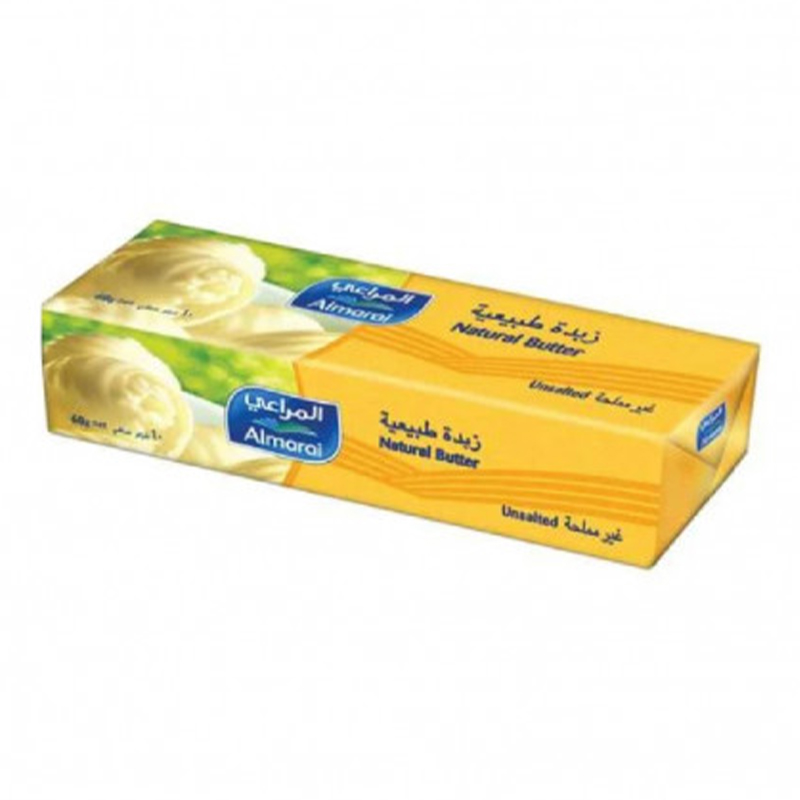 ALMARAI BUTTER NATURAL UNSALTED 60GM
