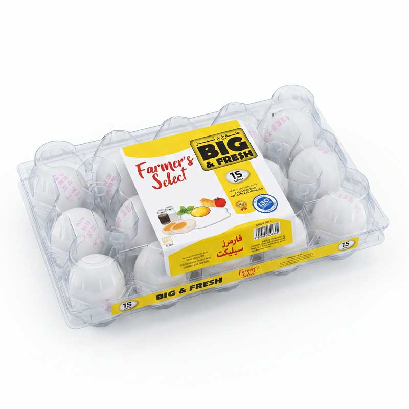 FARMERS SELECT LARGE EGG 15 PCS