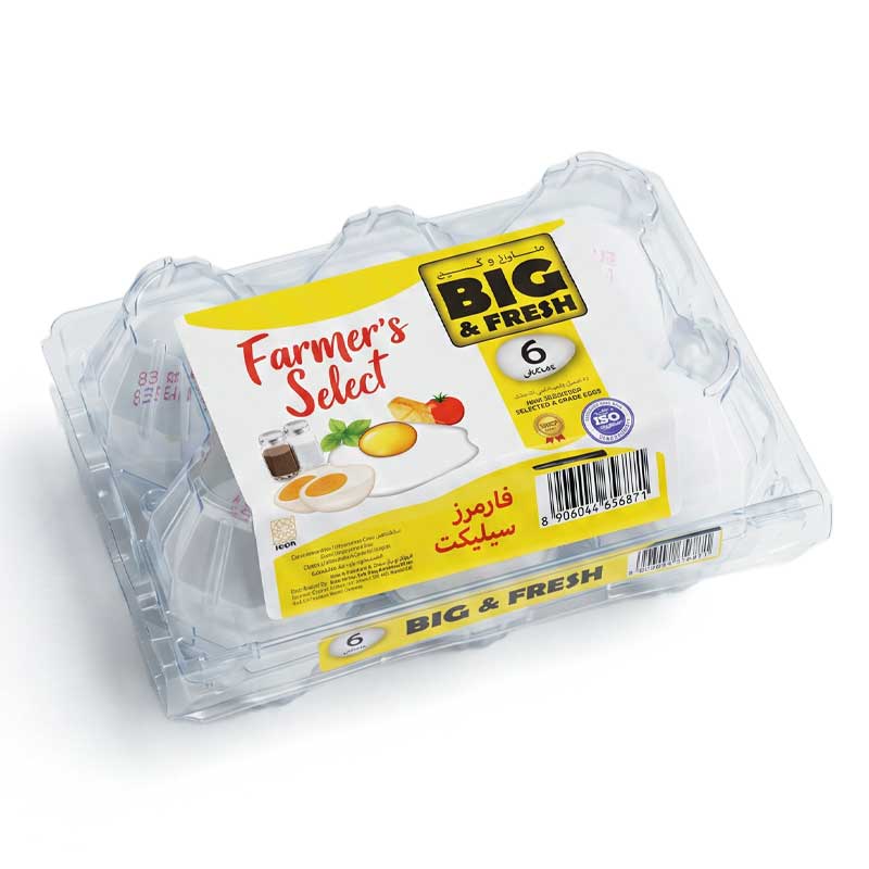 FARMERS SELECT LARGE EGG 6 PCS