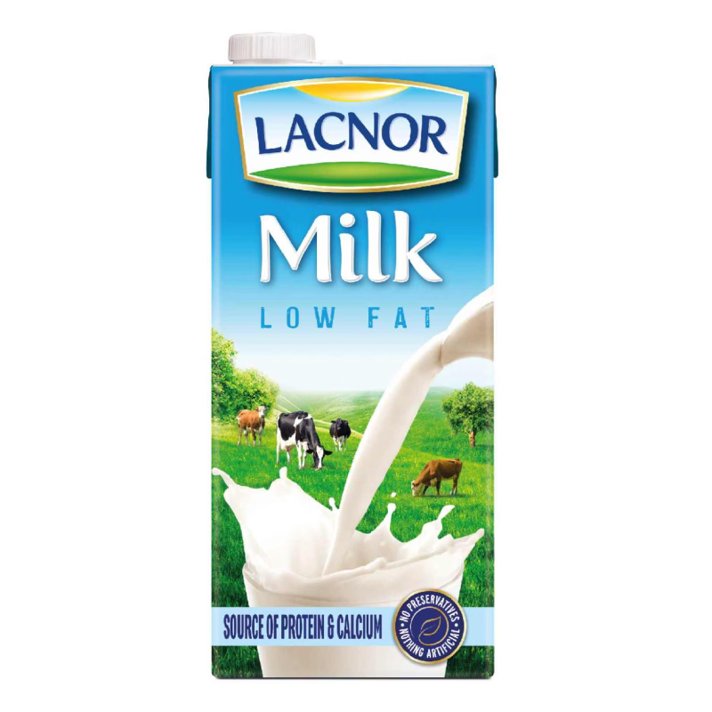 LACNOR MILK LOW FAT 1LTR