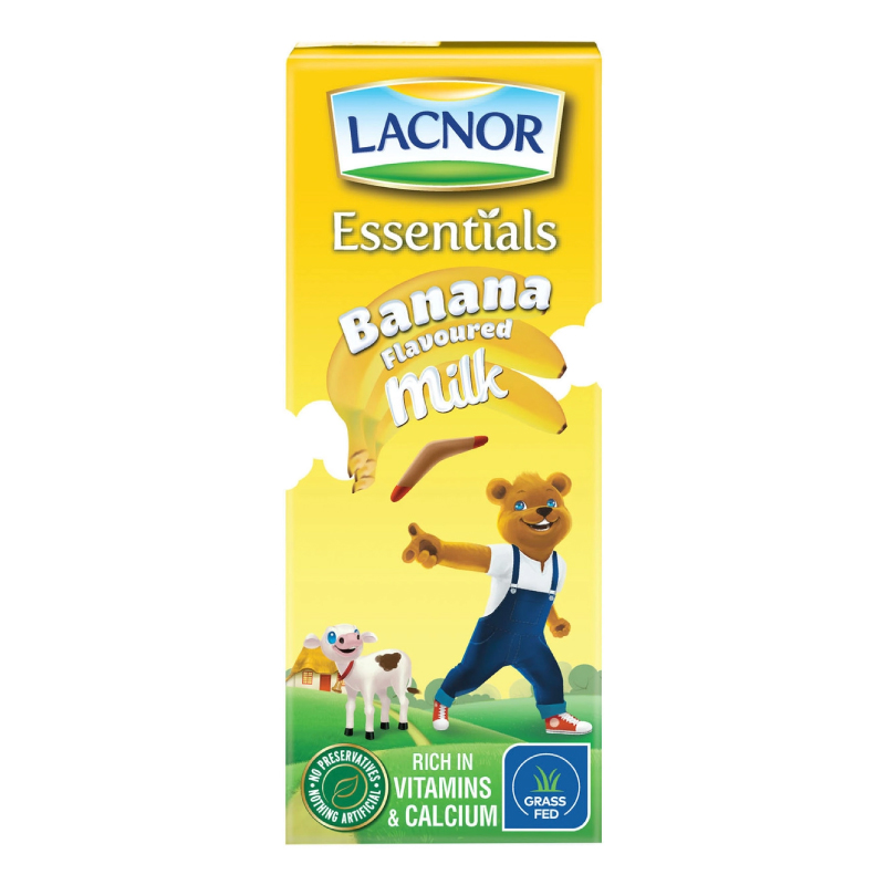 LACNOR MILK BANANA 180ML