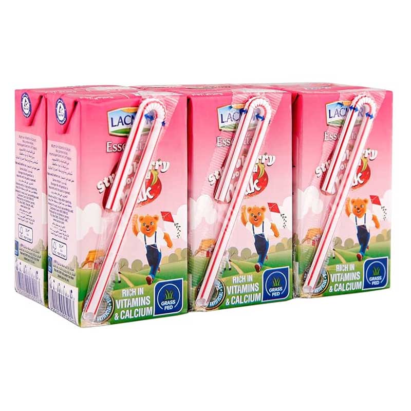 LACNOR ESSENTIALS STRAWBERRY 125mL