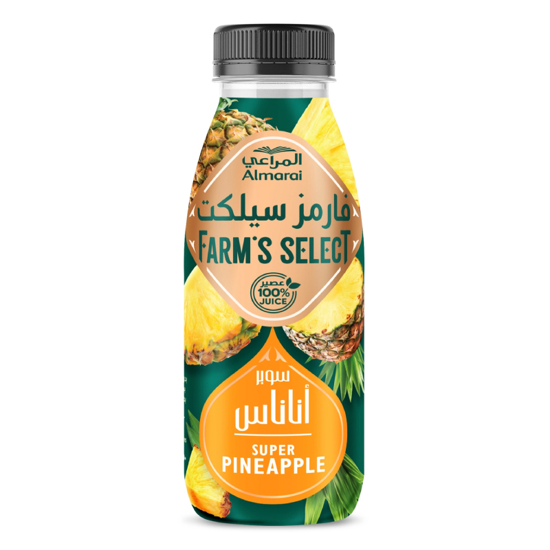 AL MARAI FARMS SELECT PINEAPPLE 250ML