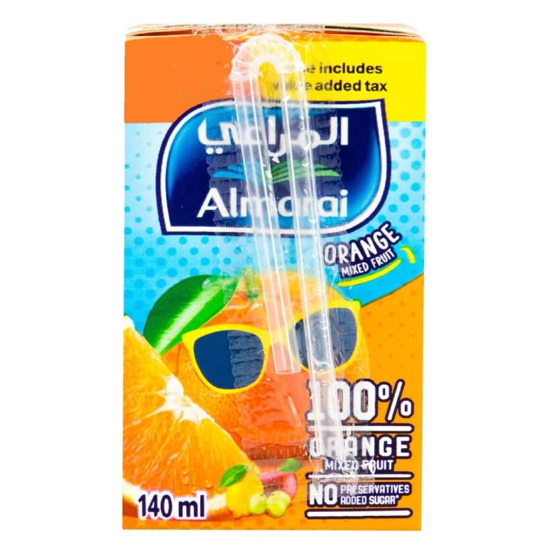 AL MARAI ORANGE MIXED FRUIT 140ML