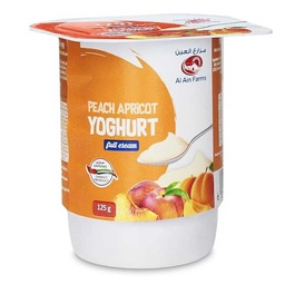 [0100003426] AL AIN STIRRED PEACHAPRICOT YGT 125GM