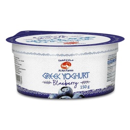 [0100003449] AL AIN GREEK YOGHURT BLUEBERRY 150GM