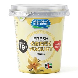 [0100024879] MARMUM GREEK YOGURT VANILLA 360GM