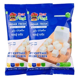 [0100026929] DESI &amp; FRESH MALAI PANEER CUBES 2X200GM