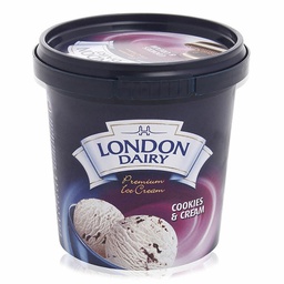 [0100005966] LONDON DAIRY CUP COOKIES &amp; CREAM 125ML
