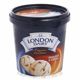 [0100005986] LONDON DAIRY CUP PRALINE &amp; CREAM 125ML