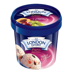 [0100005991] LONDON DAIRY FRUIT &amp; CREAM 1KG