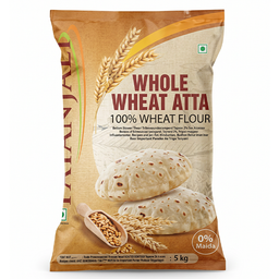 [0100006858] PATANJALI WHOLE WHEAT FLOUR 5KG