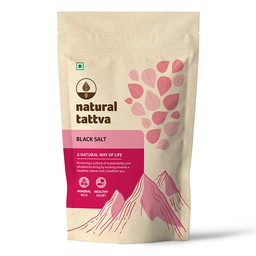 [0100000829] NATURAL TATTVA BLACK SALT 500GM