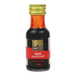 [0100002413] NATCO FOOD COLOUR  RED 28ML