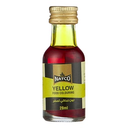 [0100002415] NATCO FOOD COLOUR  YELLOW 28ML
