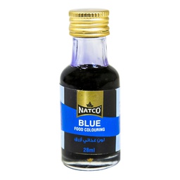 [0100002417] NATCO FOOD COLOURING BLUE 28ML