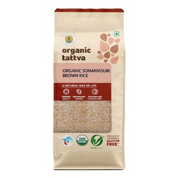 [0100000807] ORGANIC TATTVA SONA MASURI RICE BROWN 1KG