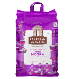 [0100009273] INDIA GATE BASMATI RICE MINI MOGRA 5KG