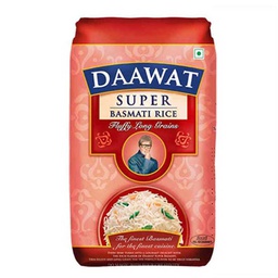 [0100009448] DAAWAT BSMTI RICE WHITE IND 2KG