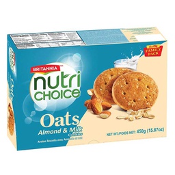 [0100005470] BRIT NUTRI CHOICE OATS ALMOND MILK 75GM