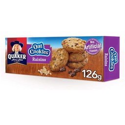 [0100006156] QUAKER OATS COOKIES RAISIN 126GM