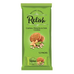 [0100008539] RELISH CASHEW &amp; PISTACHIO OATS COOKIES